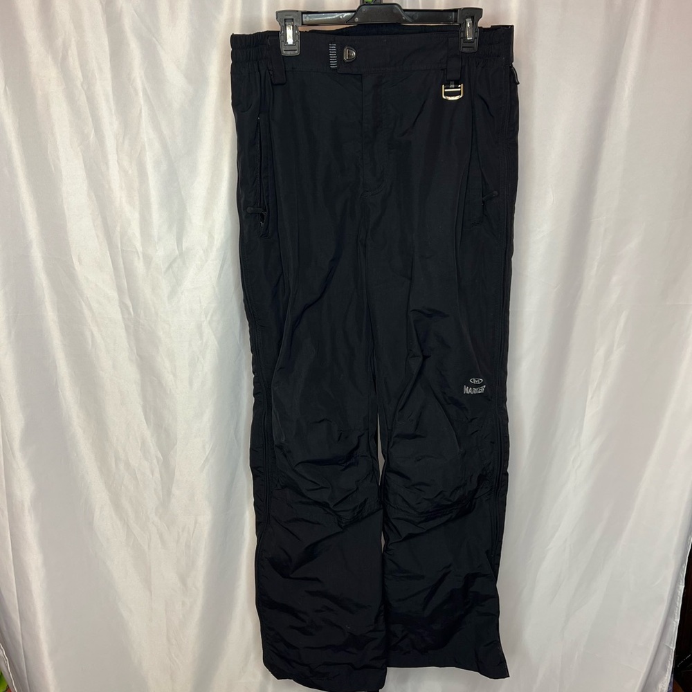 Marker Ski Snowboard Black Snow Pants, size XL
